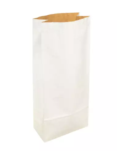 Sacs SOS kraft blanc doublé 5kg farine 20 + 10 x 45 cm