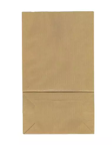 Sacs SOS kraft brun doublé polypro 18 + 10,5 x 30 cm