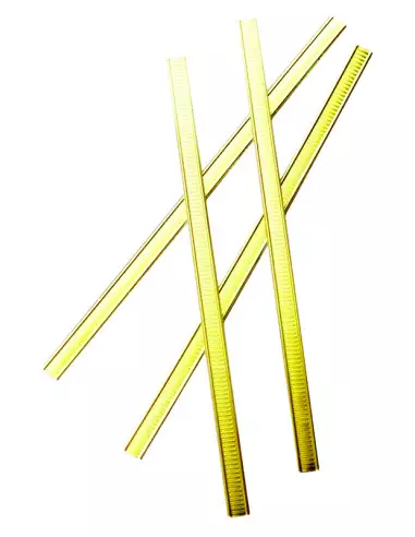 Barrettes de fermeture adhésives pour sacs papier SOS