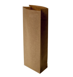 Sacs SOS papier kraft brun 10 + 6 x 28 cm