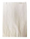 500 sachets à soufflets en kraft ingraissable blanc 23+6x34cm