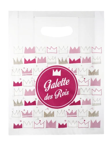 Sacs à galette des rois papier ingraissable imprimé
