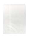 1000 sacs plats sans soufflets kraft blanc 19 x 25 cm