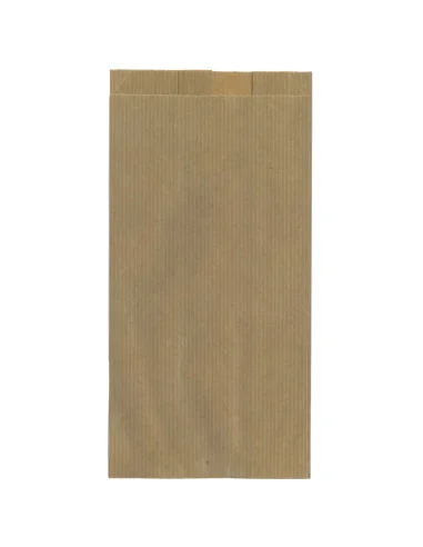Sachets à soufflets en papier kraft brun 50g - 11 + 7 x 21 cm
