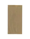 Sachets à soufflets en papier kraft brun 50g - 11 + 7 x 21 cm