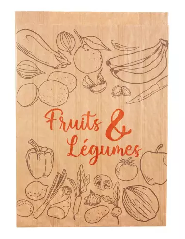 Sachets à fruits et légumes en papier 2kg