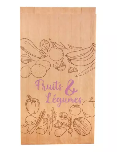 Sachets à fruits et légumes en papier 3kg