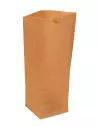 Sacs écornés n°8 kraft brun 1kg farine