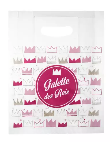 Sacs à galette des rois papier ingraissable imprimé