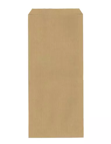 1500 sachets plats kraft brun 80g - 12 x 28 cm